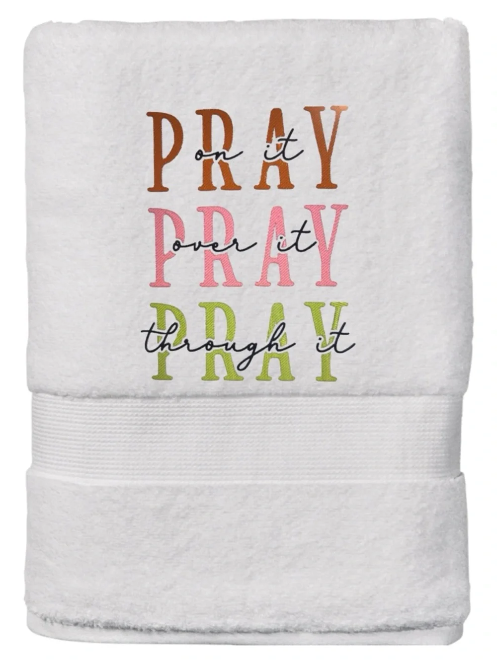 Embroidered religious hand towels. Inspirational religious. Pick 1 Great gifts